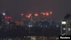 Российская атака дронов на Киев. 7 февраля 2025 года 