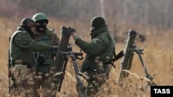 Mobiliziovani ruski rezervisti prolaze obuku, oktobar 2022.