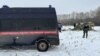 Место крушения военно-транспортного самолета Ил-76 ВКС РФ. Россия. Белгородская область, 24 января 2024 года