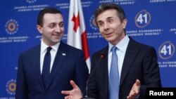 ირაკლი ღარიბაშვილი და ბიძინა ივანიშვილი