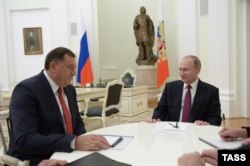 Милорад Додик общается с Владимиром Путиным часто и с удовольствием