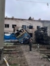 Ukraine -- Attacks on Ukraine's rail network