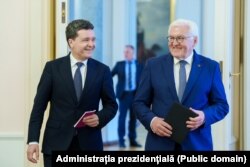 Președintele Nicușor Dan l-a vizitat pe omologul său german, Frank-Walter Steinmeier
