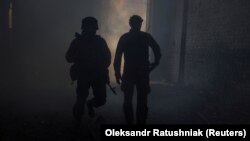 Во время боевых действий на востоке Украины 