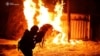 ДСНС: у Чернігові через атаку дронів сталася пожежа на об’єкті цивільної інфраструктури