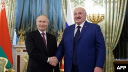 Уладзімір Пуцін і Аляксандар Лукашэнка на сустрэчы ў Маскве ў сакавіку 2025 году. Ілюстрацыйнае фота